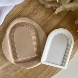 EASTER2025 Arch Frame fondant stamp and cutter