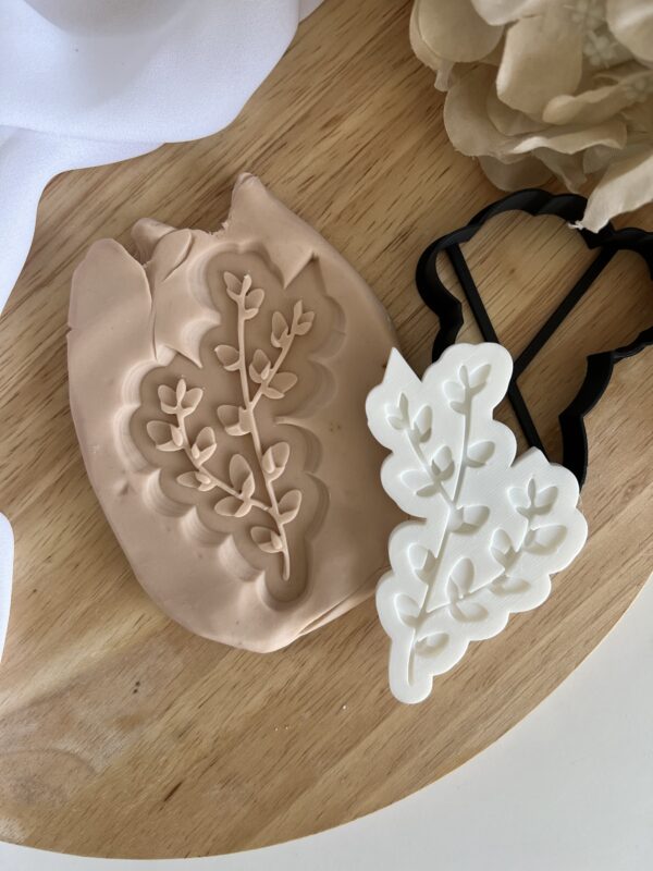 EASTER2025 Catkin decoration fondant stamp and cutter