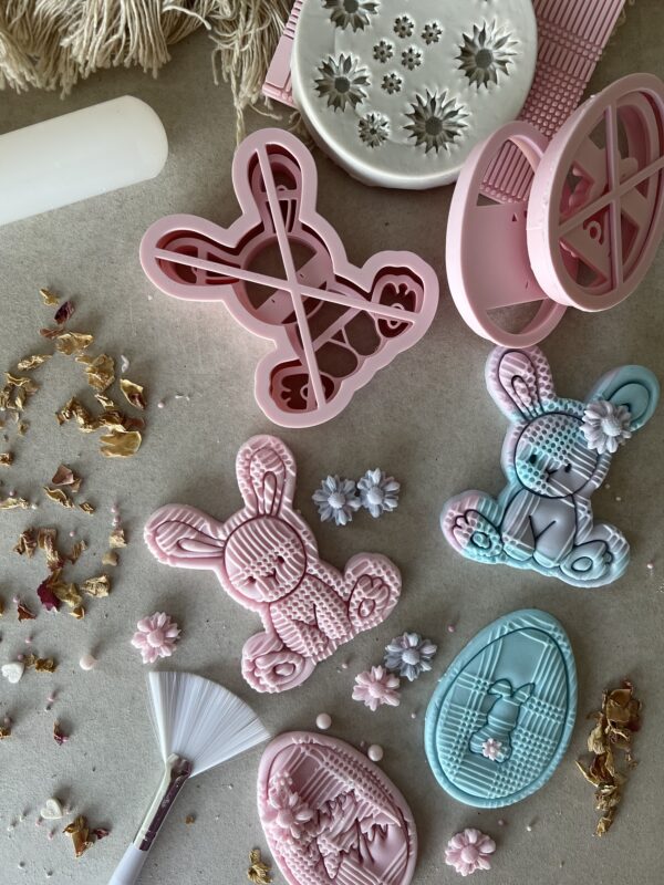 DIY Húsvéti nyuszis doboz - sütikiszúróval, mintázóval - Image 2