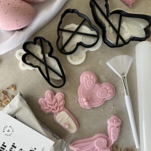 DIY Húsvéti nyuszis doboz - RÉPA - sütikiszúróval, mintázóval
