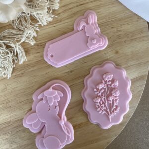 DIY Húsvéti nyuszis doboz - VIRÁG - sütikiszúróval, mintázóval