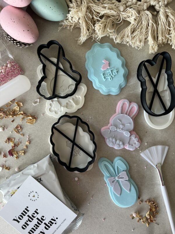 DIY Húsvéti nyuszis doboz - MASNI - sütikiszúróval, mintázóval