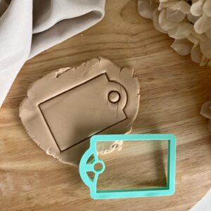 CHRISTMAS2025 Christmas name tag cookie cutter
