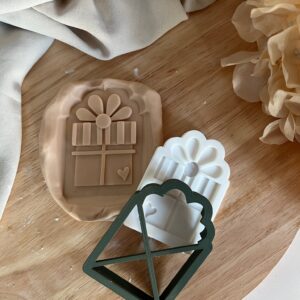 CHRISTMAS2025 Christmas Present II fondant stamp and cutter