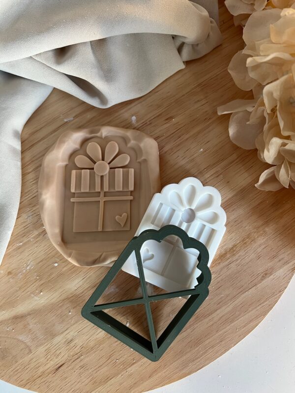 CHRISTMAS2025 Christmas Present II fondant stamp and cutter