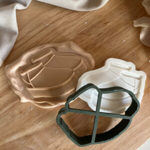 CHRISTMAS2025 Christmas Winter UGG Boots fondant stamp and cutter