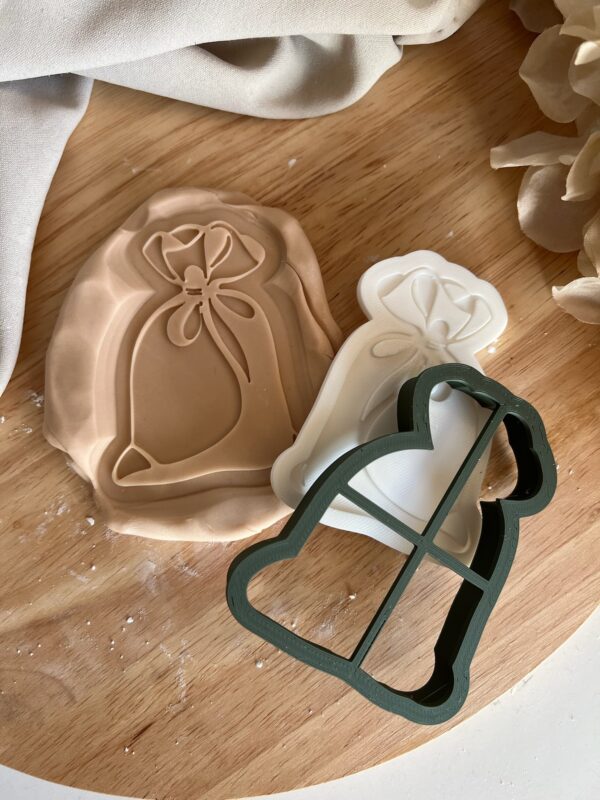 CHRISTMAS2025 Christmas Bag fondant stamp and cutter