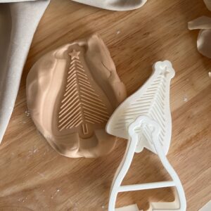 CHRISTMAS2025 Christmas Tree II fondant stamp and cutter